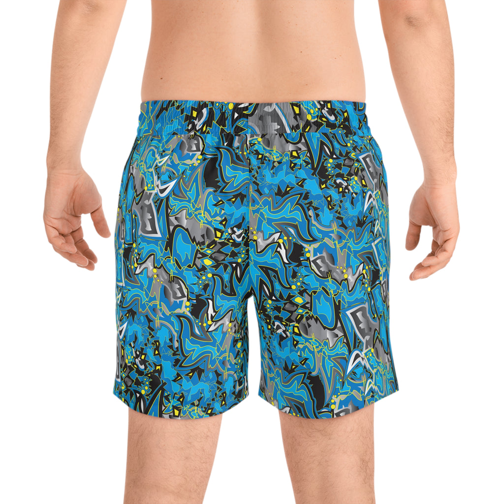 Men's Mid-Length Swim Shorts (AOP)