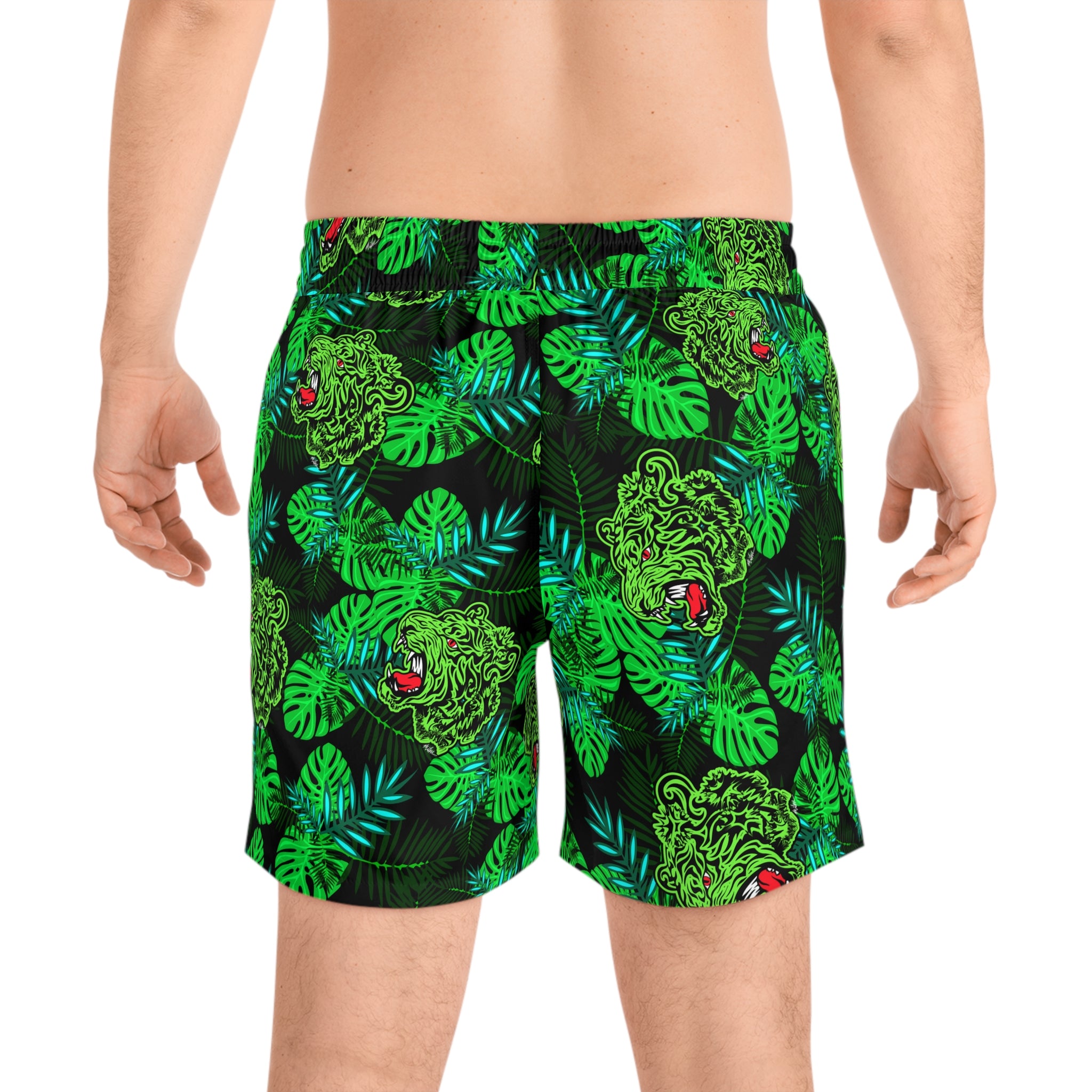 Men's Mid-Length Swim Shorts (AOP)