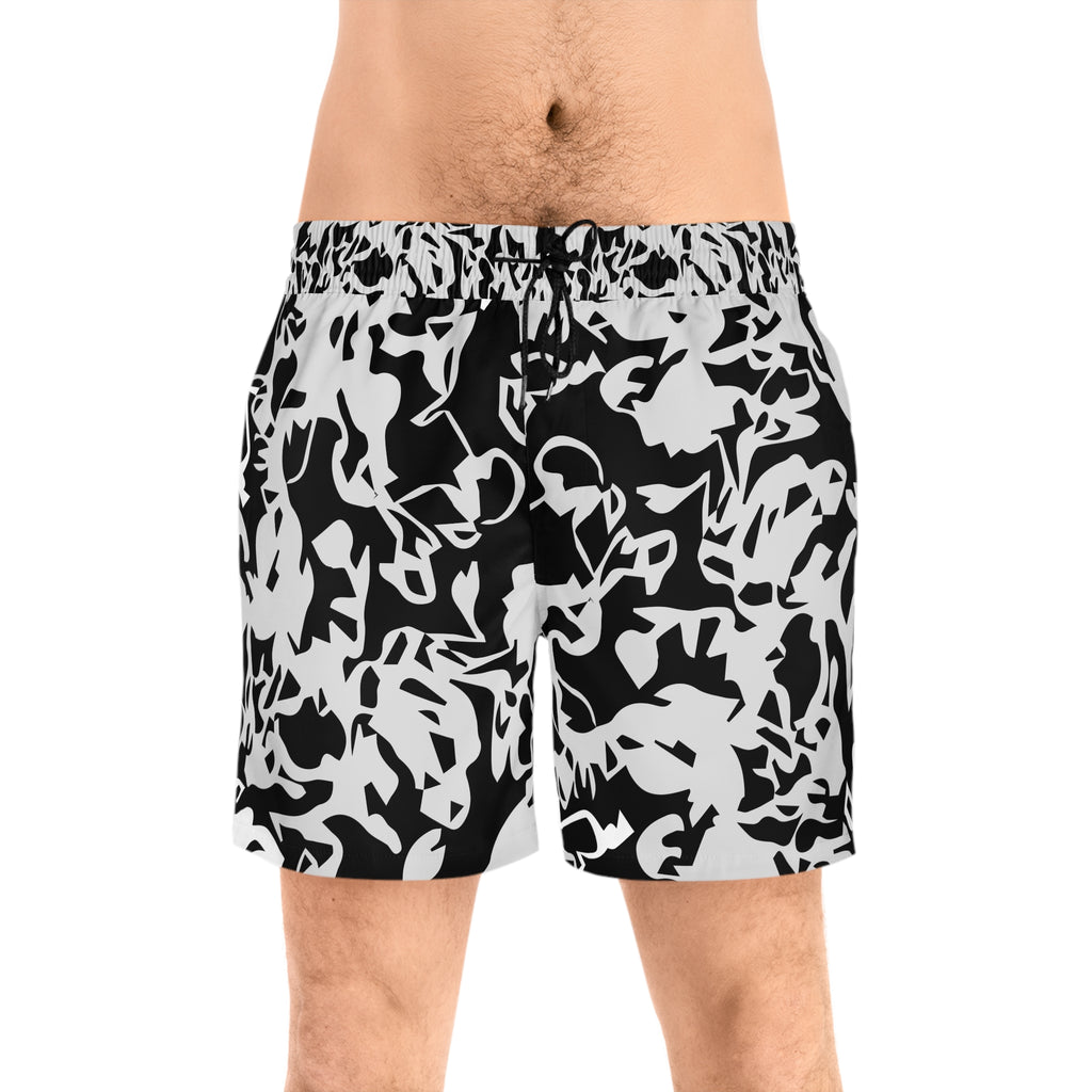 Men's Mid-Length Swim Shorts (AOP)