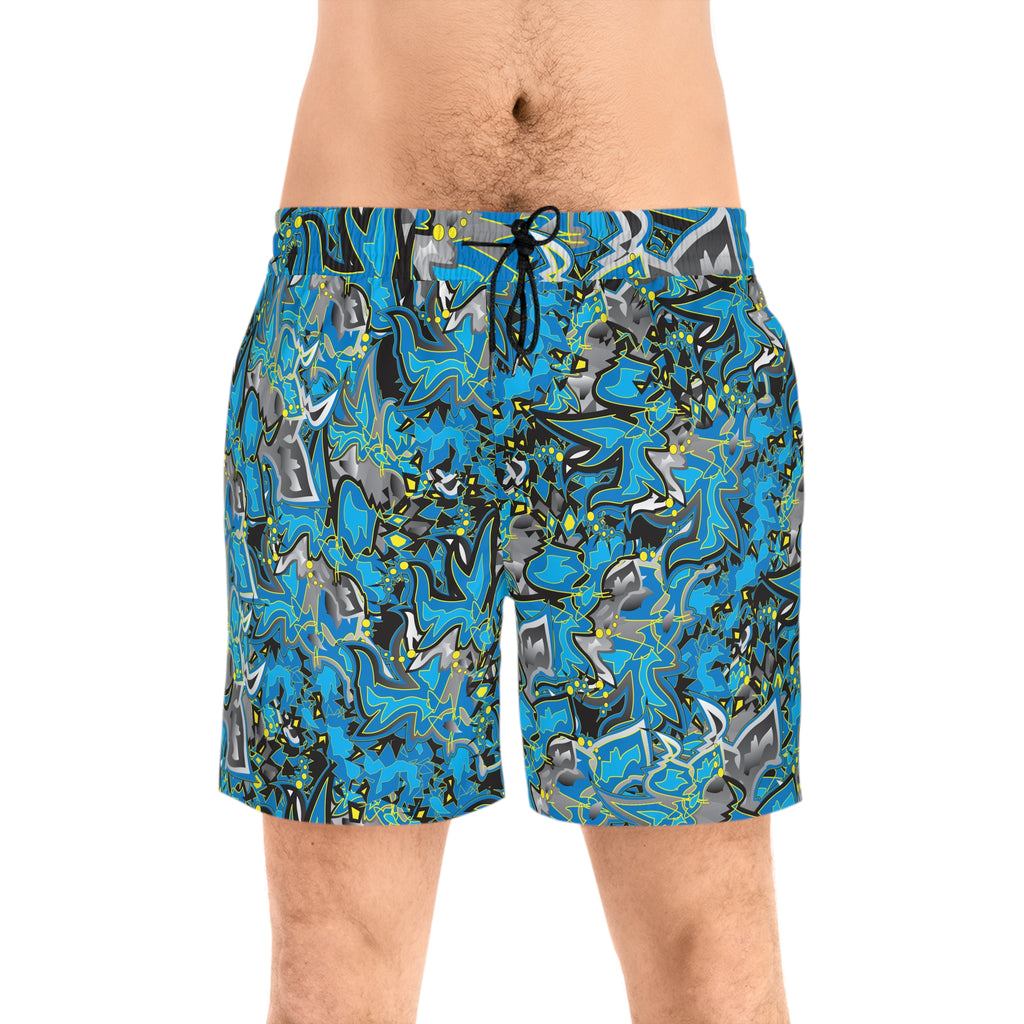 Men's Mid-Length Swim Shorts (AOP)