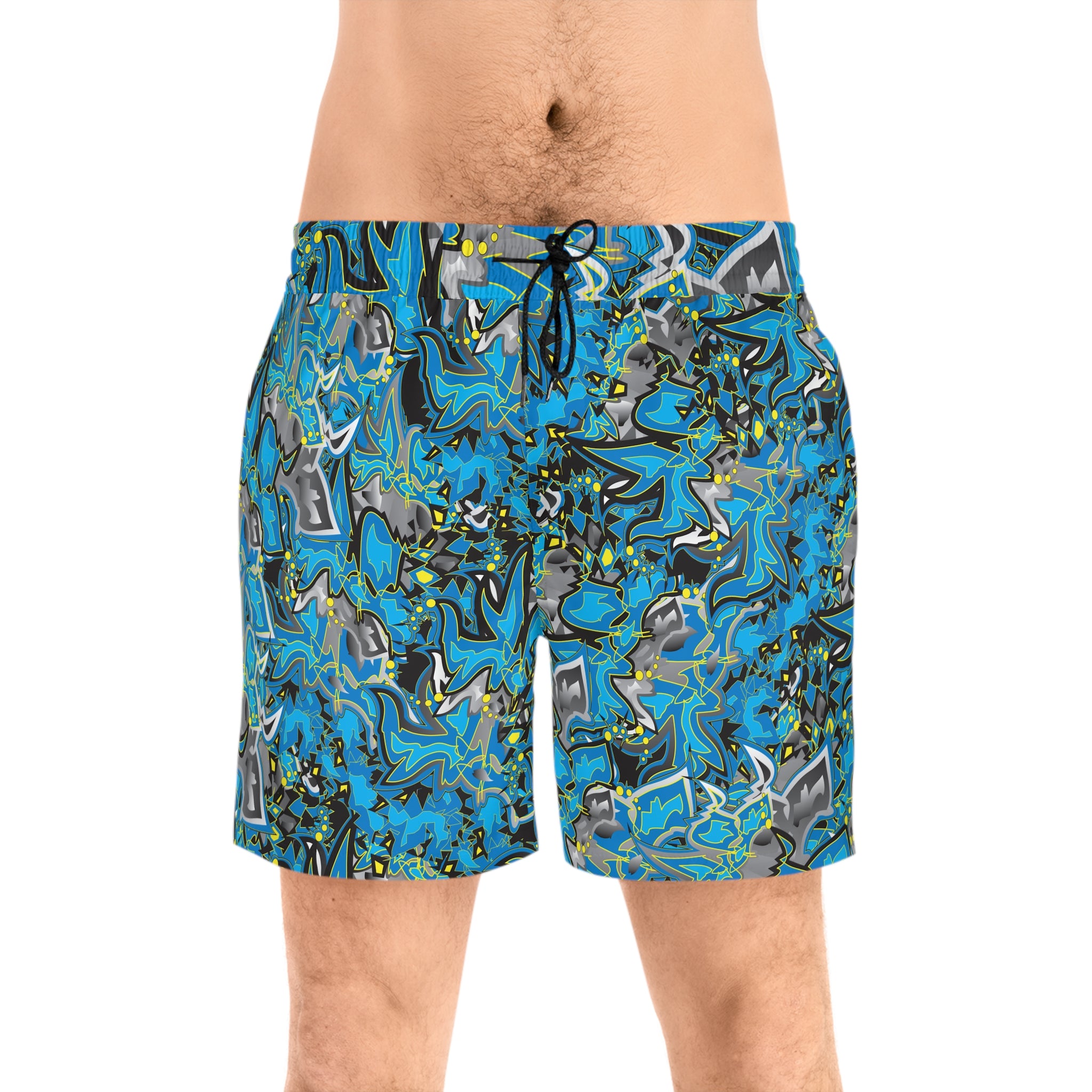 Men's Mid-Length Swim Shorts (AOP)