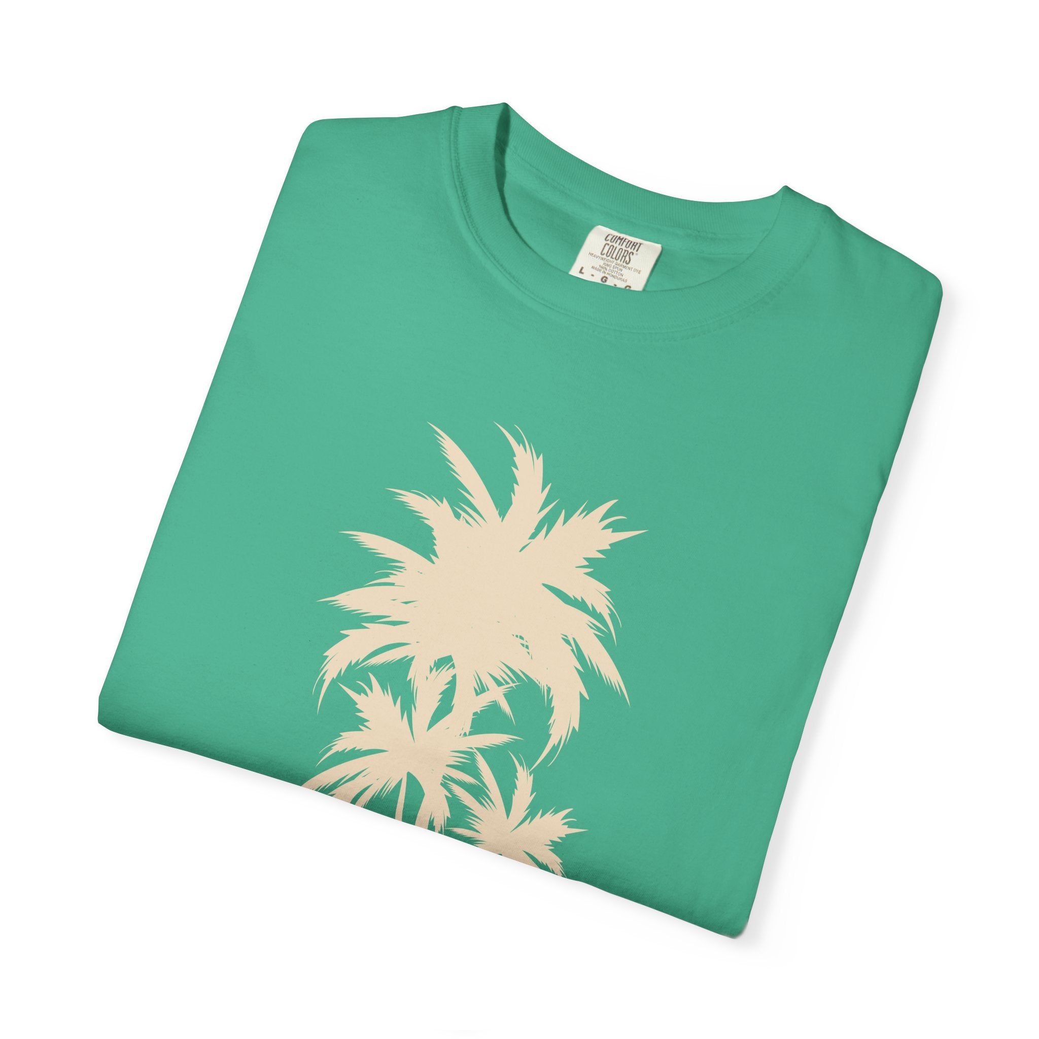 Palm Tree Graphic T-Shirt — Minimal Beach Vibe Tee
