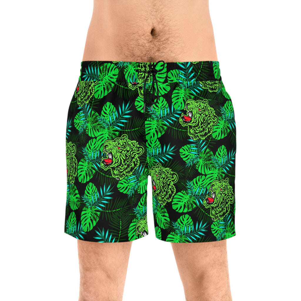Men's Mid-Length Swim Shorts (AOP)