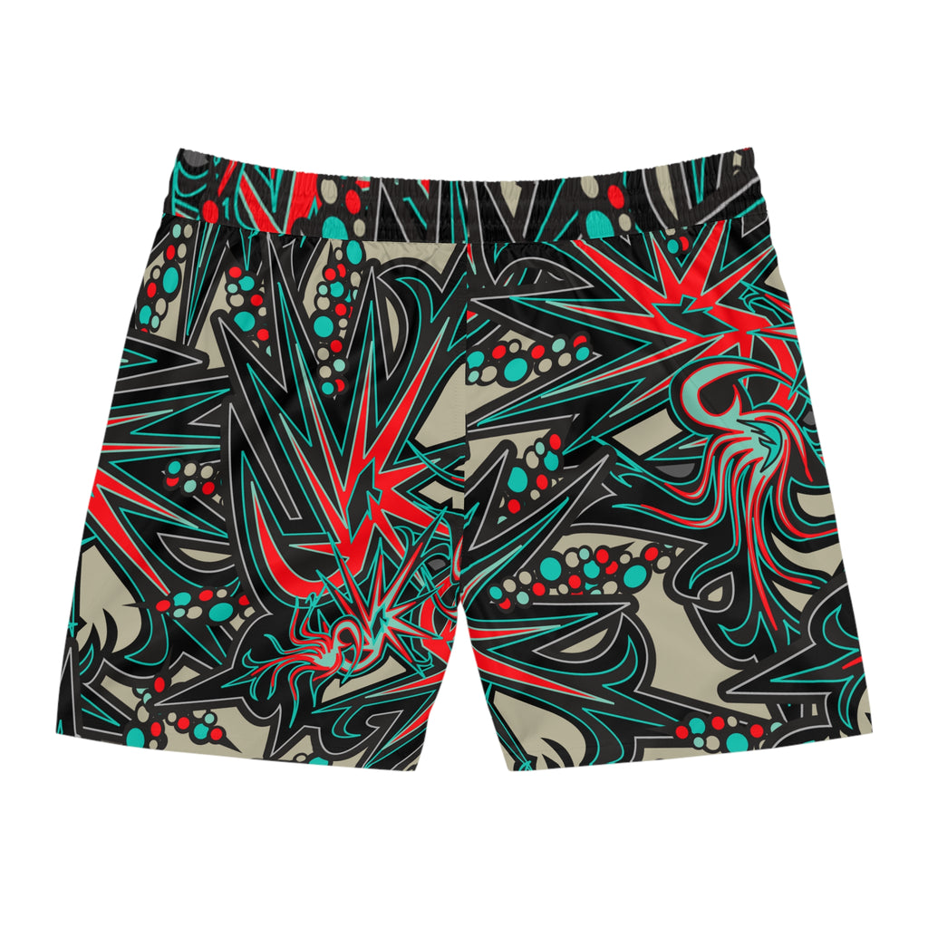 Men's Mid-Length Swim Shorts (AOP)