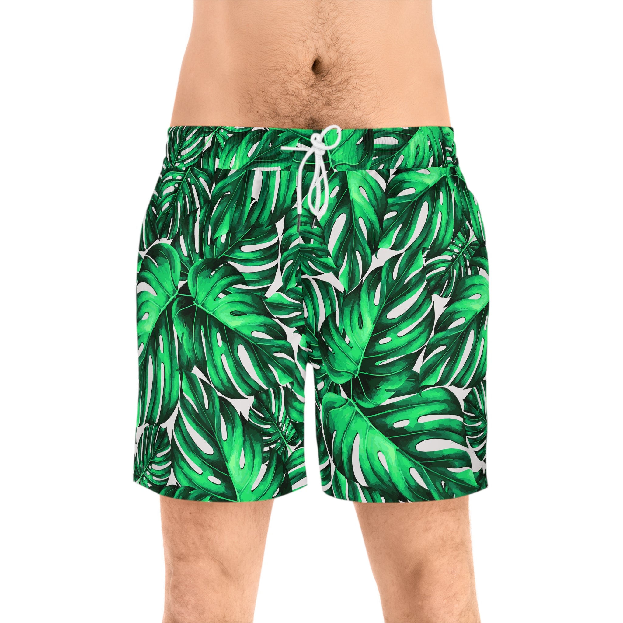 Men's Mid-Length Swim Shorts (AOP)