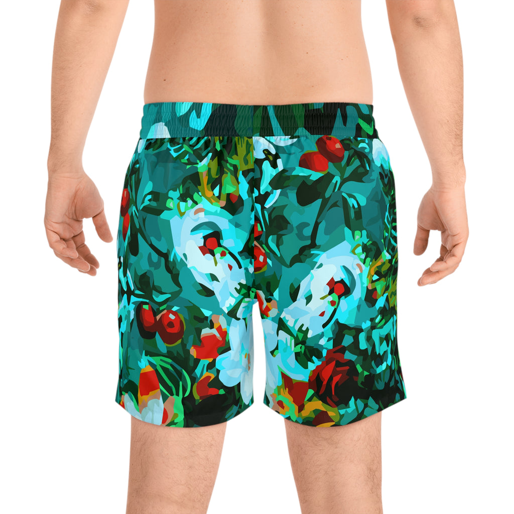 Men's Mid-Length Swim Shorts (AOP)