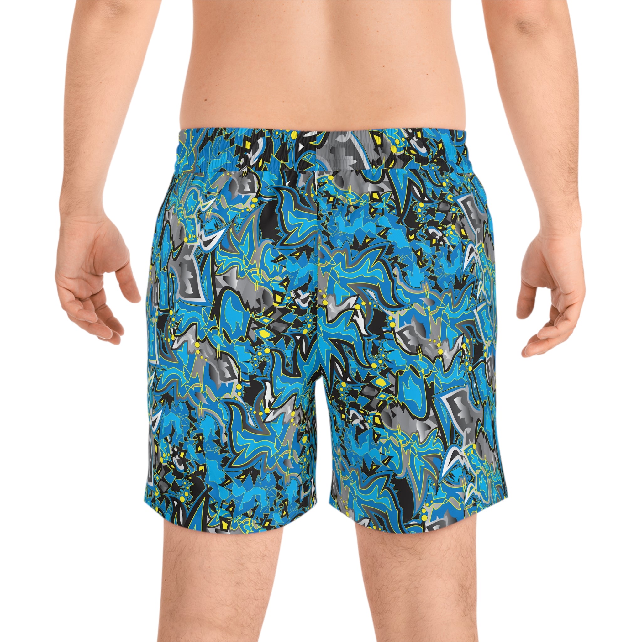 Men's Mid-Length Swim Shorts (AOP)